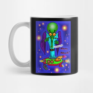 Aliens Attack! Mug